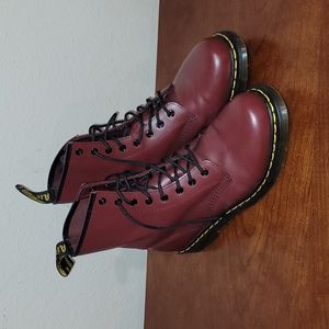 Dr. Martens 1460 Cherry Red us womens size 11